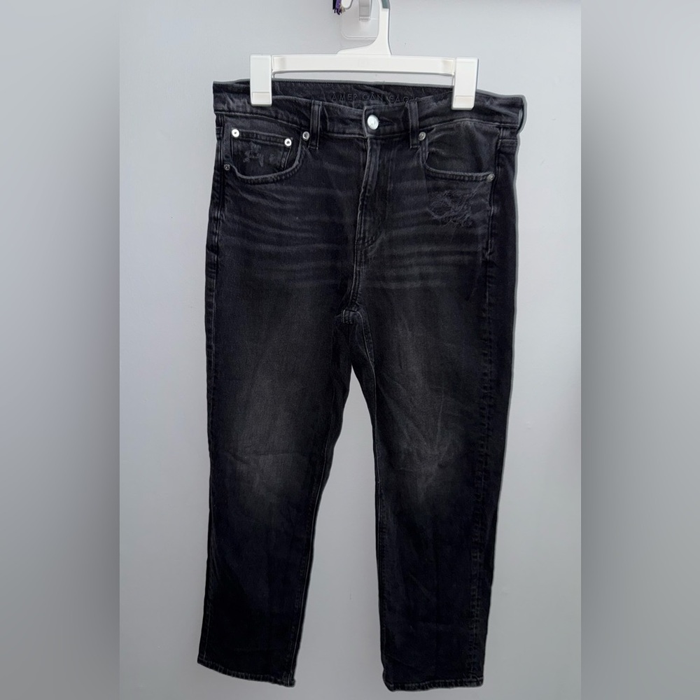 American Eagle Women Black Jeans